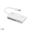 Amazon | バッファロー BUFFALO USB2.0 マルチカードリーダー UHS-I対応ケーブル収納