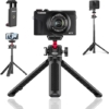Amazon | Ulanzi MT-16 カメラ三脚 自撮り棒 スマホグリップ付き 3way 4段伸縮 卓上 V